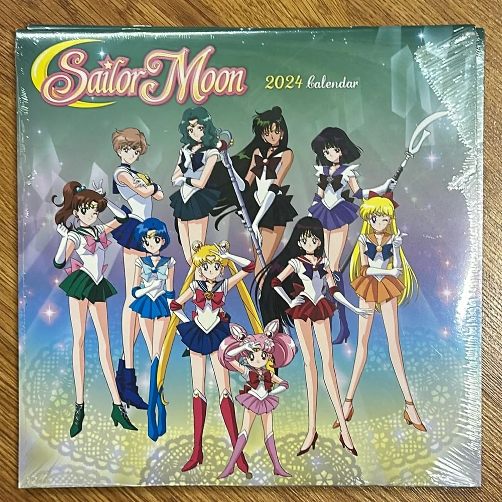 Brand new Sailor moon 2024 sq wall Calendar